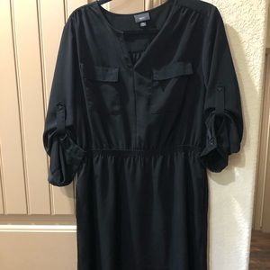 Black long-sleeve Target dress XL